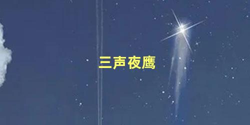 三声夜鹰