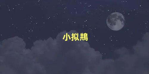 小拟䳍