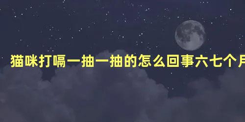 猫咪打嗝一抽一抽的怎么回事六七个月