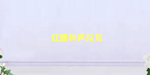 红腰钟声拟䴕
