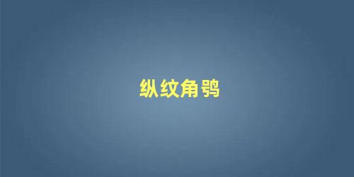 纵纹角鸮