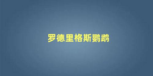 罗德里格斯鹦鹉