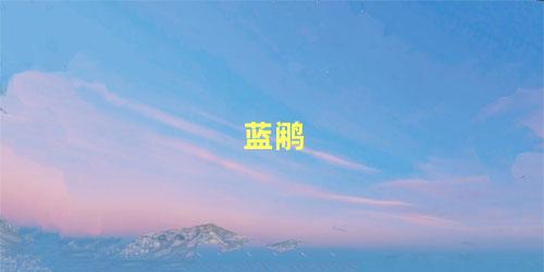 蓝鹇