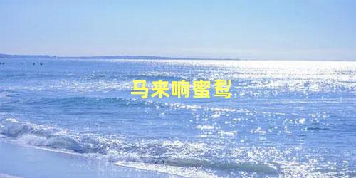 马来响蜜䴕